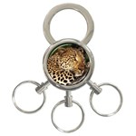 Male Leopard 3-Ring Key Chain