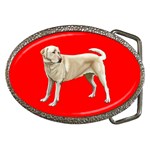 BR Yellow Labrador Retriever Dog Gifts Belt Buckle