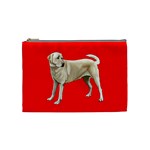 BR Yellow Labrador Retriever Dog Gifts Cosmetic Bag (Medium)