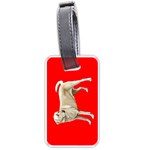 BR Yellow Labrador Retriever Dog Gifts Luggage Tag (two sides)