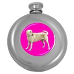 BP Yellow Labrador Retriever Dog Gifts Hip Flask (5 oz)
