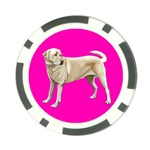 BP Yellow Labrador Retriever Dog Gifts Poker Chip Card Guard