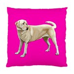 BP Yellow Labrador Retriever Dog Gifts Cushion Case (Two Sides)