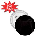 BB Black Labrador Retriever Dog Gifts 1.75  Button (100 pack) 