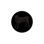 BB Black Labrador Retriever Dog Gifts Golf Ball Marker (10 pack)