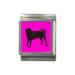 BP Black Labrador Retriever Dog Gifts Italian Charm (13mm)
