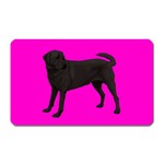 BP Black Labrador Retriever Dog Gifts Magnet (Rectangular)