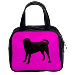 BP Black Labrador Retriever Dog Gifts Classic Handbag (Two Sides)