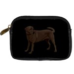 BB Chocolate Labrador Retriever Dog Gifts Digital Camera Leather Case