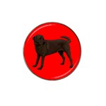 Chocolate Labrador Retriever Dog Gifts BR Hat Clip Ball Marker (10 pack)