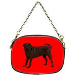 Chocolate Labrador Retriever Dog Gifts BR Chain Purse (Two Sides)