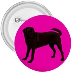 Chocolate Labrador Retriever Dog Gifts BP 3  Button