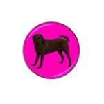Chocolate Labrador Retriever Dog Gifts BP Hat Clip Ball Marker (10 pack)