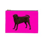 Chocolate Labrador Retriever Dog Gifts BP Cosmetic Bag (Large)
