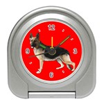 German Shepherd Alsatian Dog Gifts BR Travel Alarm Clock