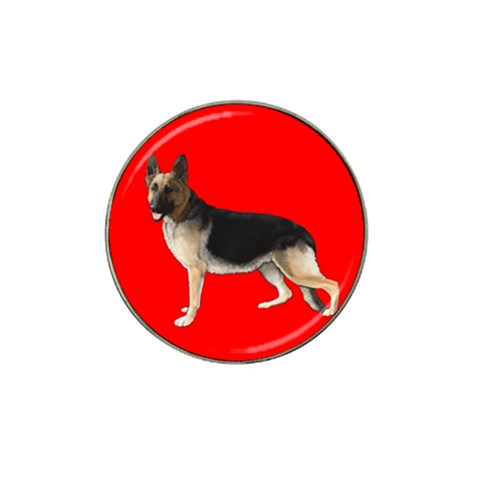German Shepherd Alsatian Dog Gifts BR Hat Clip Ball Marker from UrbanLoad.com Front