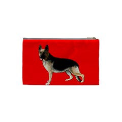 German Shepherd Alsatian Dog Gifts BR Cosmetic Bag (Small) from UrbanLoad.com Back