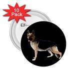 German Shepherd Alsatian Dog Gifts BB 2.25  Button (10 pack)
