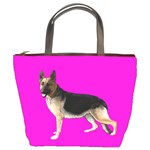 German Shepherd Alsatian Dog Gifts BP Bucket Bag