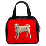 Yellow Labrador Retriever Classic Handbag (Two Sides)