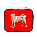 Yellow Labrador Retriever Mini Toiletries Bag (One Side)
