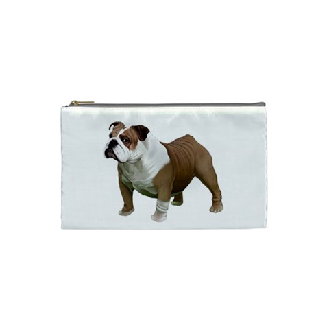 British Bulldog Gifts BW Cosmetic Bag (Small) from UrbanLoad.com Front
