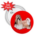Shih Tzu Dog Gifts BR 2.25  Button (100 pack)