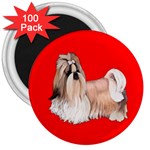 Shih Tzu Dog Gifts BR 3  Magnet (100 pack)
