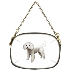 White Poodle Dog Gifts BW Chain Purse (Two Sides) from UrbanLoad.com Back