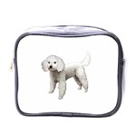 White Poodle Dog Gifts BW Mini Toiletries Bag (One Side)