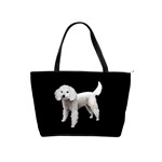 White Poodle Dog Gifts BB Classic Shoulder Handbag
