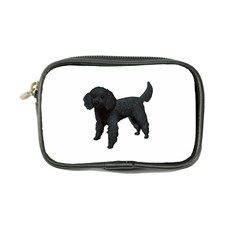 Black Poodle Dog Gifts BW Coin Purse from UrbanLoad.com Front