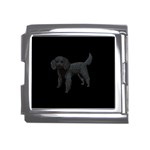 Black Poodle Dog Gifts BB Mega Link Italian Charm (18mm)