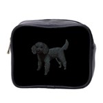 Black Poodle Dog Gifts BB Mini Toiletries Bag (Two Sides)