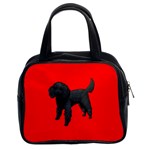 Black Poodle Dog Gifts BR Classic Handbag (Two Sides)