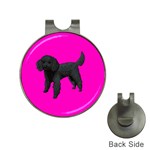 Black Poodle Dog Gifts BP Golf Ball Marker Hat Clip