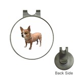 Chihuahua Dog Gifts BW Golf Ball Marker Hat Clip
