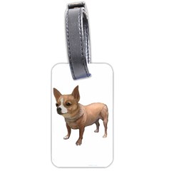 Chihuahua Dog Gifts BW Luggage Tag (two sides) from UrbanLoad.com Front