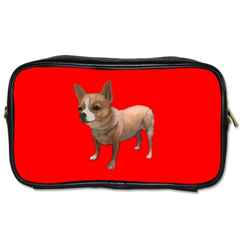Chihuahua Dog Gifts BR Toiletries Bag (Two Sides) from UrbanLoad.com Front