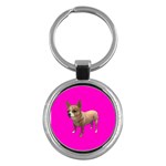 Chihuahua Dog Gifts BP Key Chain (Round)