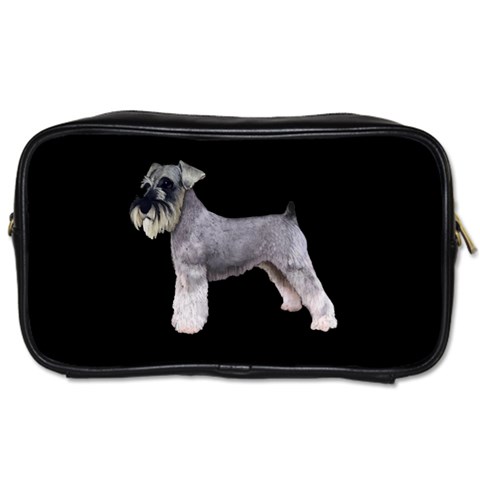 Miniature Schnauzer Dog Gifts BB Toiletries Bag (One Side) from UrbanLoad.com Front