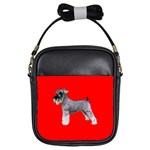 Miniature Schnauzer Dog Gifts BR Girls Sling Bag