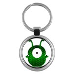 Green Love Alien Key Chain (Round)