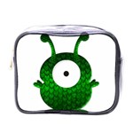 Green Love Alien Mini Toiletries Bag (One Side)