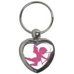 Pink Love Cupid Key Chain (Heart)