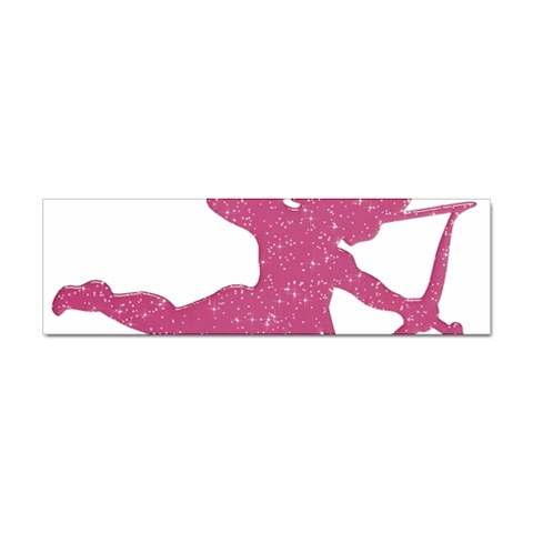 Pink Love Cupid Sticker Bumper (10 pack) from UrbanLoad.com Front