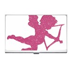 Pink Love Cupid Business Card Holder