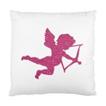 Pink Love Cupid Cushion Case (One Side)