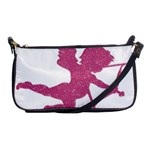 Pink Love Cupid Shoulder Clutch Bag
