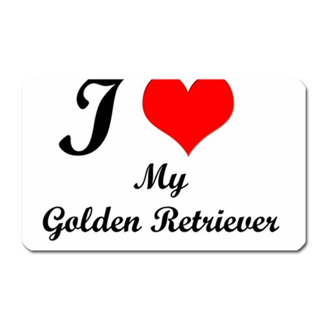 I Love Golden Retriever from UrbanLoad.com Front